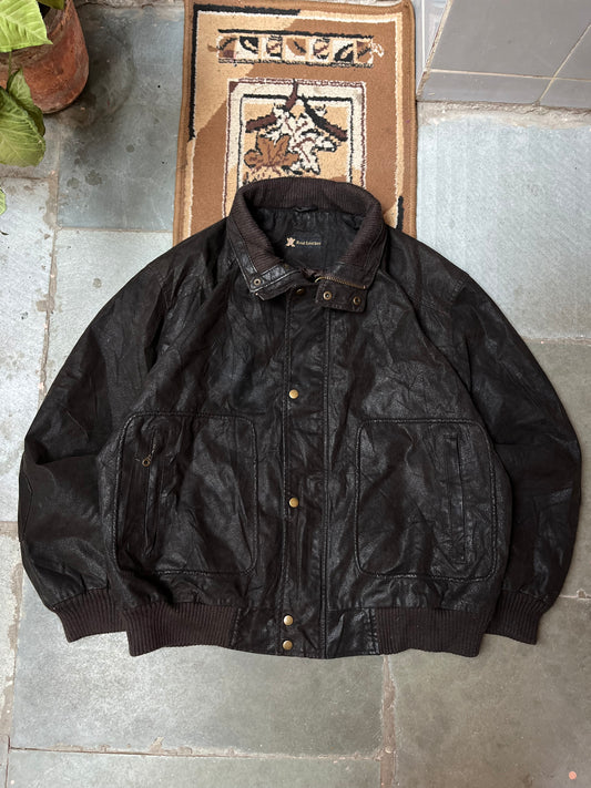 Real Leather Jacket (Baggy Fit)