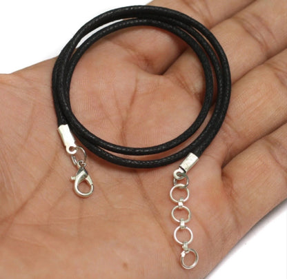 Leather cord