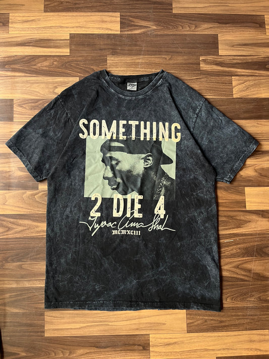 Tupac Acid Washed  t shirt