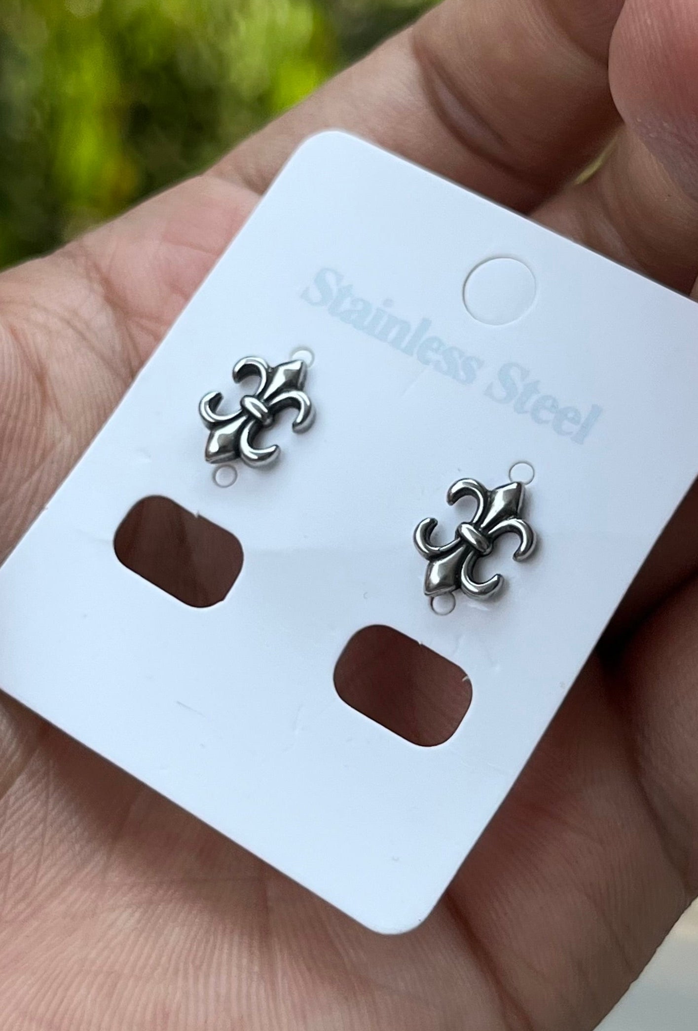 Fleur Gothic Studs