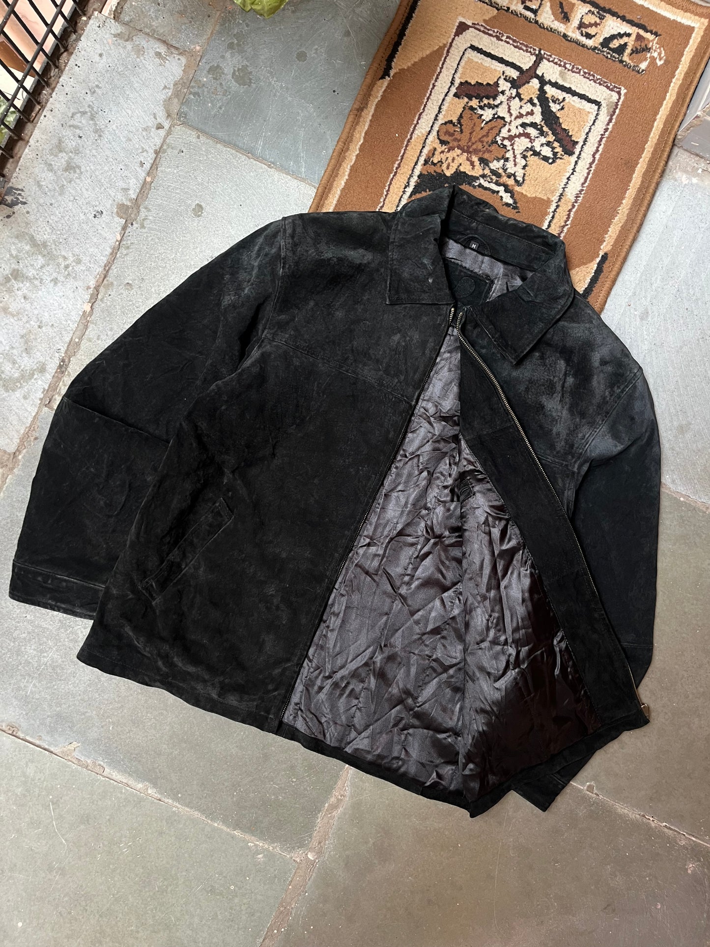 Suede Leather Jacket (Baggy Fit)