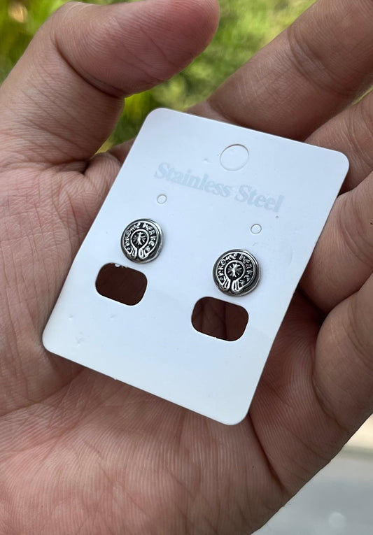 Gothic Crest Studs