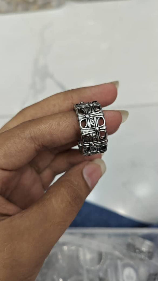 Chrome Gothic Ring