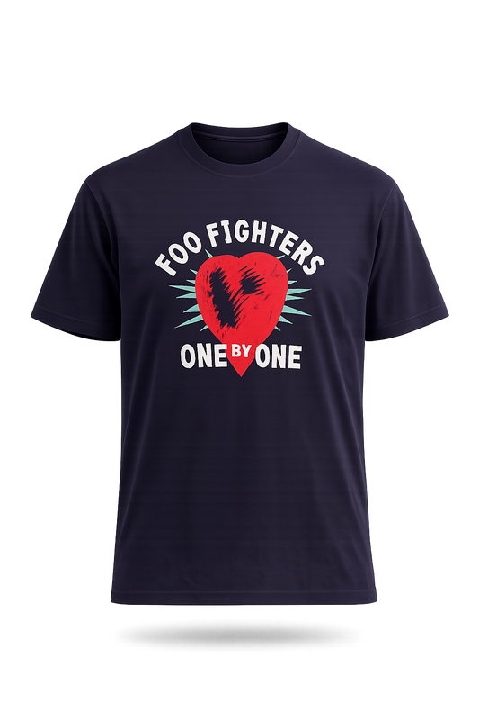 FOO FIGHTERS Embroidery T-shirt