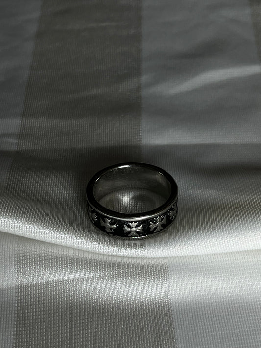 Black Gothic Spinner Ring